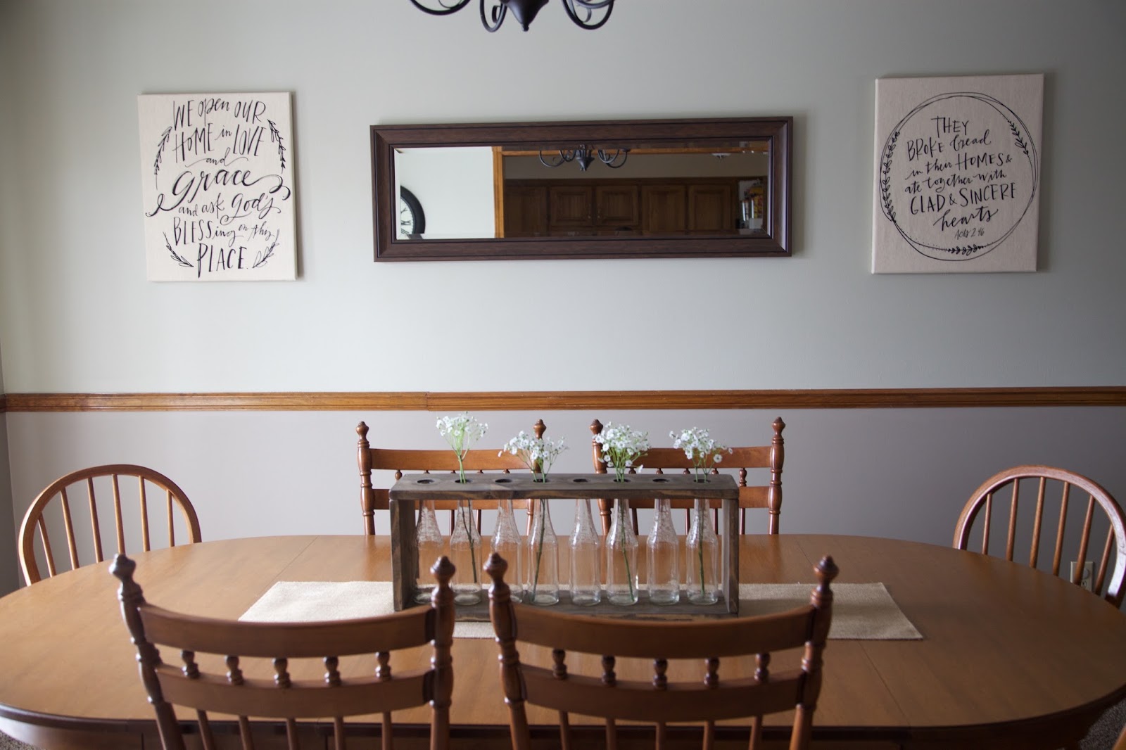 Rustic Dining Room Reveal Currently, Kelsie