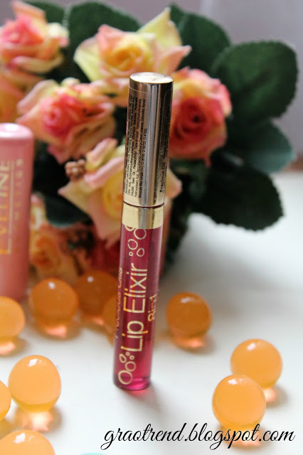Precious oils lip elixir - Olejek do ust żurawina, Eveline Cosmetics