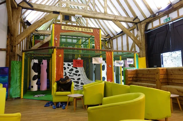 Bundle Barn soft play at Lee Valley Park Farms