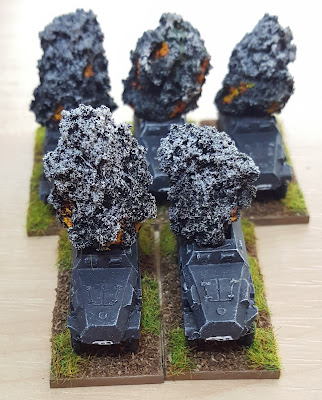 Early war Sd.Kfz. 251 damage markers