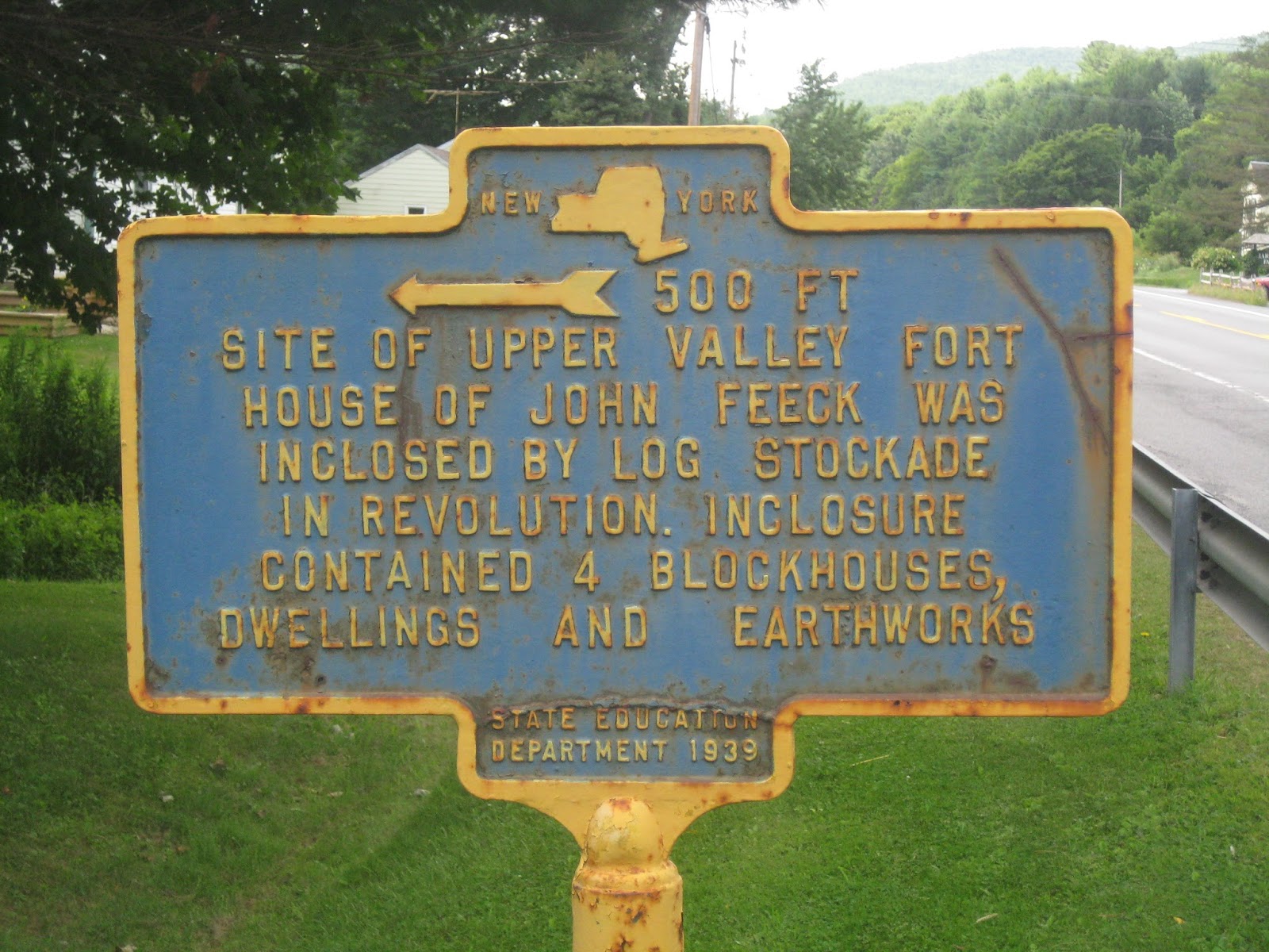 New York State Historical Markers It Happened Here