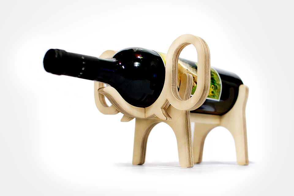 Pix Grove Animal Shaped Wine Bottle Holder