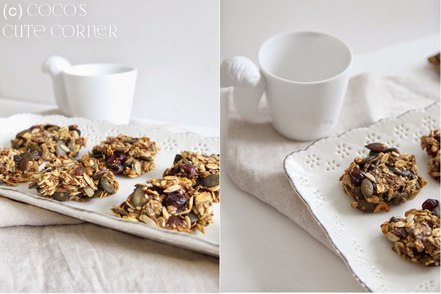 Coco&amp;#39;s Cute Corner: Vital Kekse - aus Kernen vegan und glutenfrei