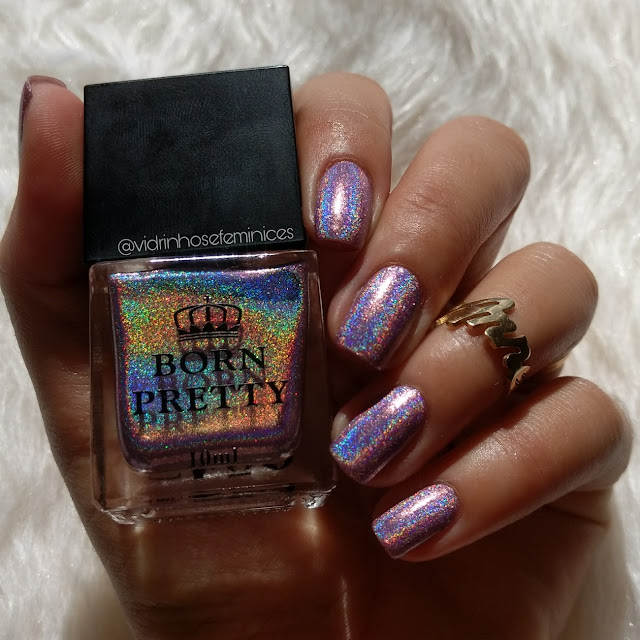 Esmalte Holográfico Born Pretty H009 Esmalte Holográfico Born Pretty H009