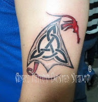 Celtic Dragon Tattoo Design,Dragon Tattoo Design