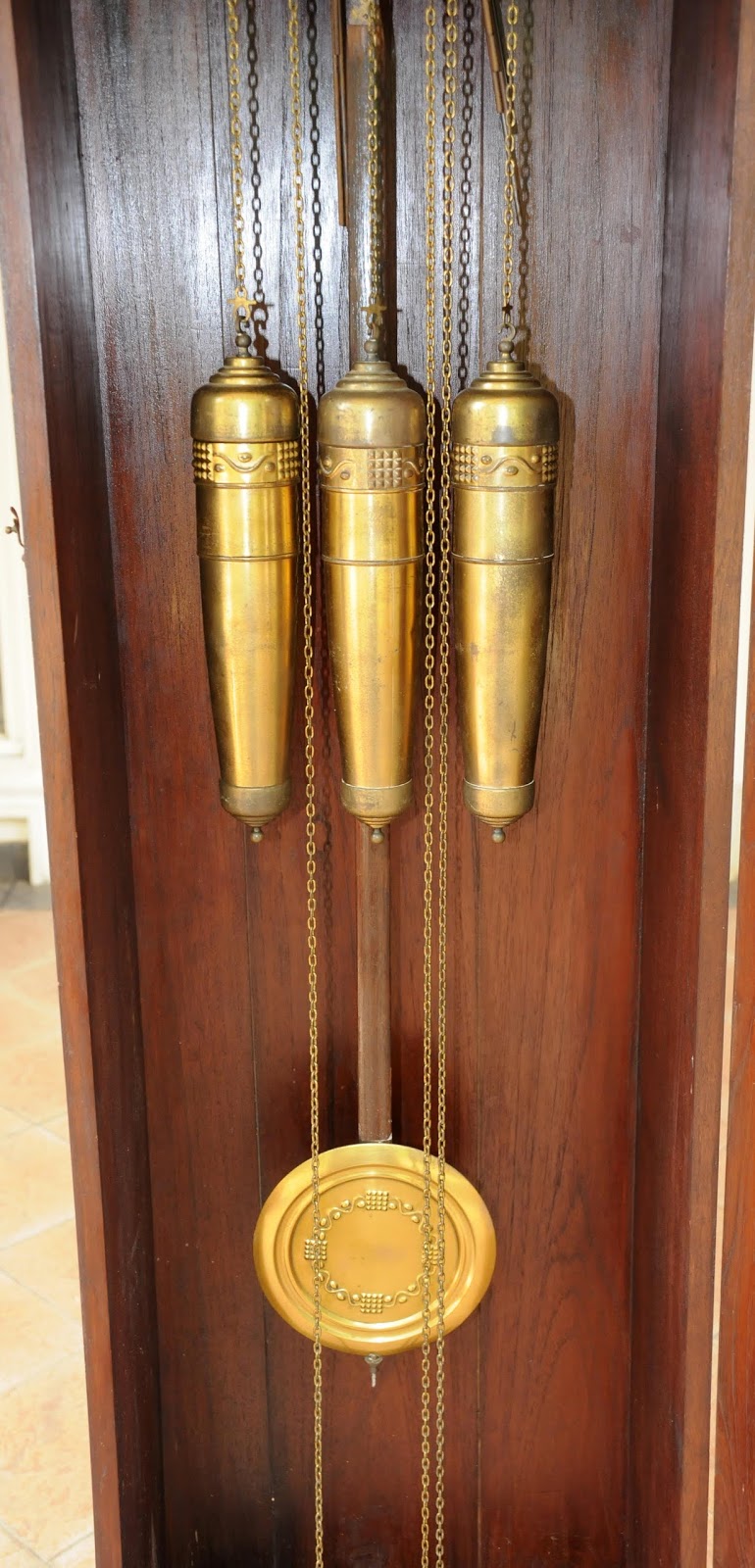 Old Vintage Gallery Gustav Becker Grandfather Clock Circa 1800 "Rare"