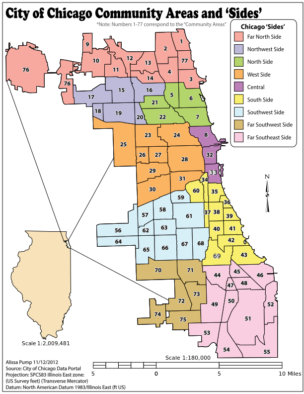 612px Map Of The Community Areas And %2527Sides%2527 Of The City Of Chicago.svg 