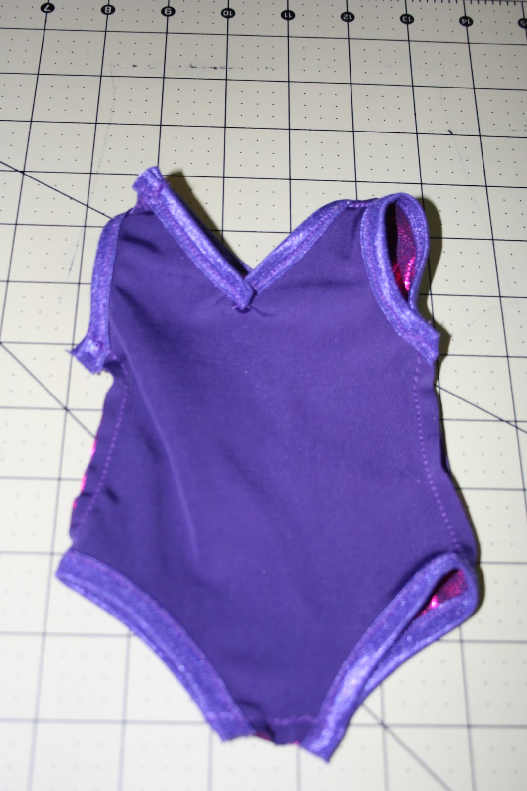 Arts and Crafts for your American Girl Doll Leotard / Swimsuit for