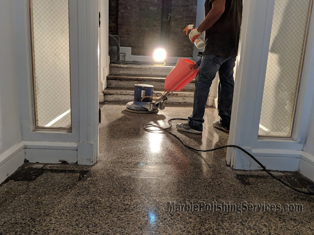 Terrazzo Floor Polishing NYC