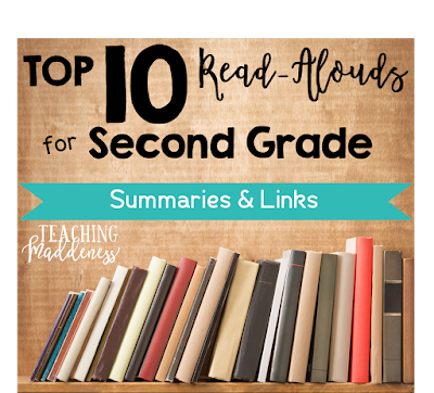 Summaries and links to 10 read alouds perfect for second grade!
