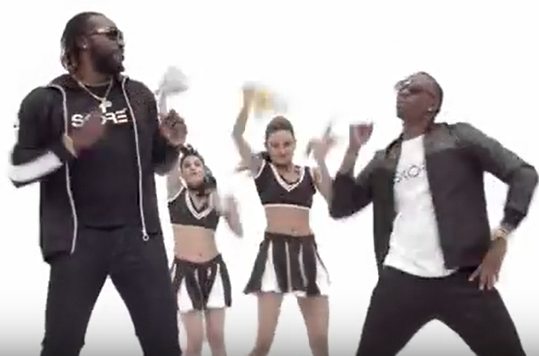 Skore Champion Song ft. DJ Bravo & Chris Gayle premieres on YouTube Skore Champion Song ft. DJ Bravo & Chris Gayle premieres on YouTube