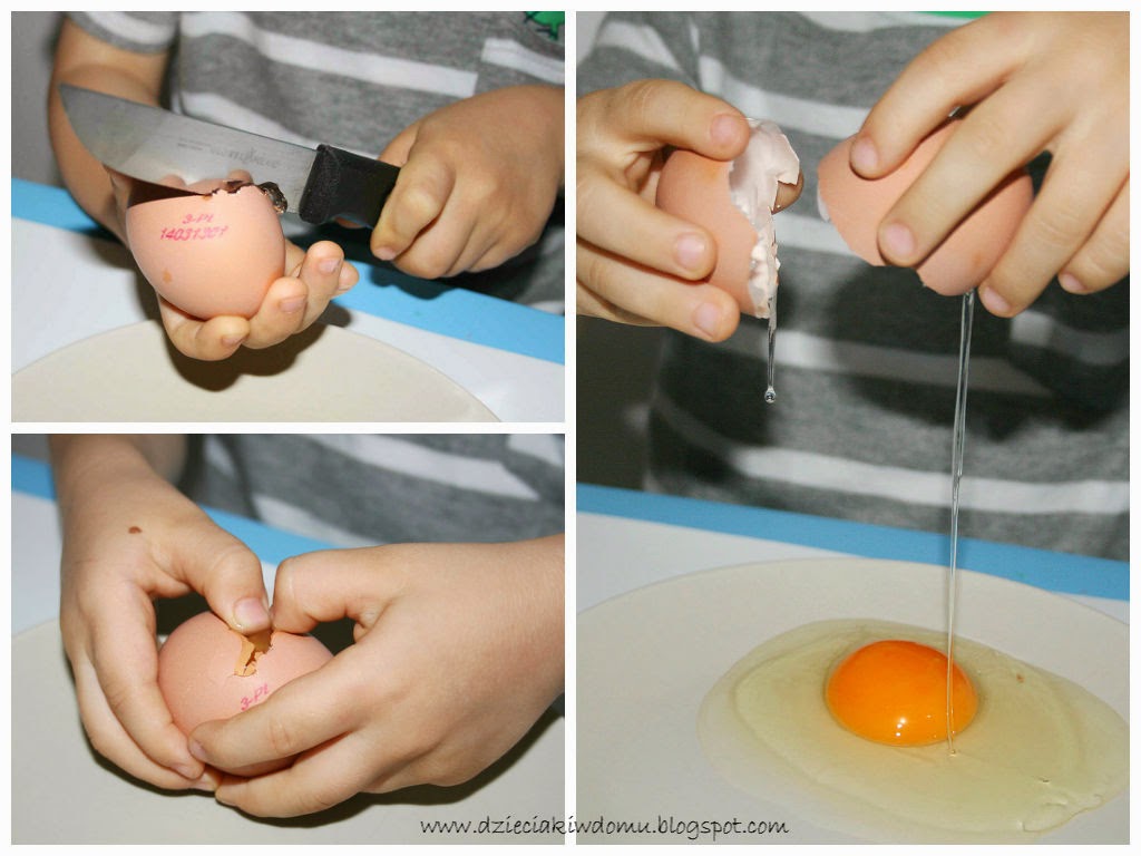 Jak odróżnić jajo surowe od ugotowanego - eksperyment dla dzieci