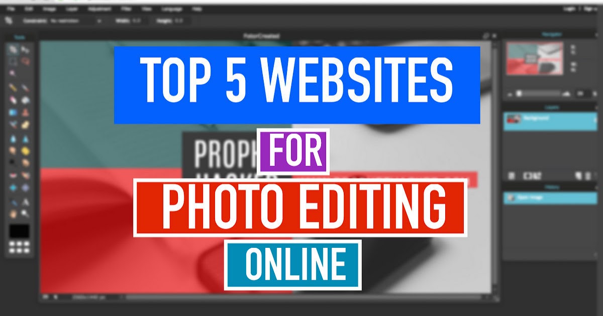 Tech Tricks Freak Top 5 Best Free Online Photo Editing site