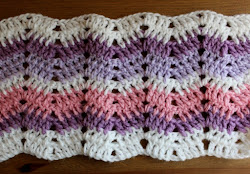ripple crochet stitch easy different simple very abbreviations mat