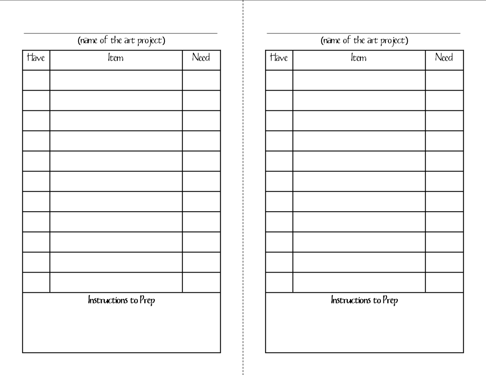 Classroom Freebies Too: Art Idea Freebie