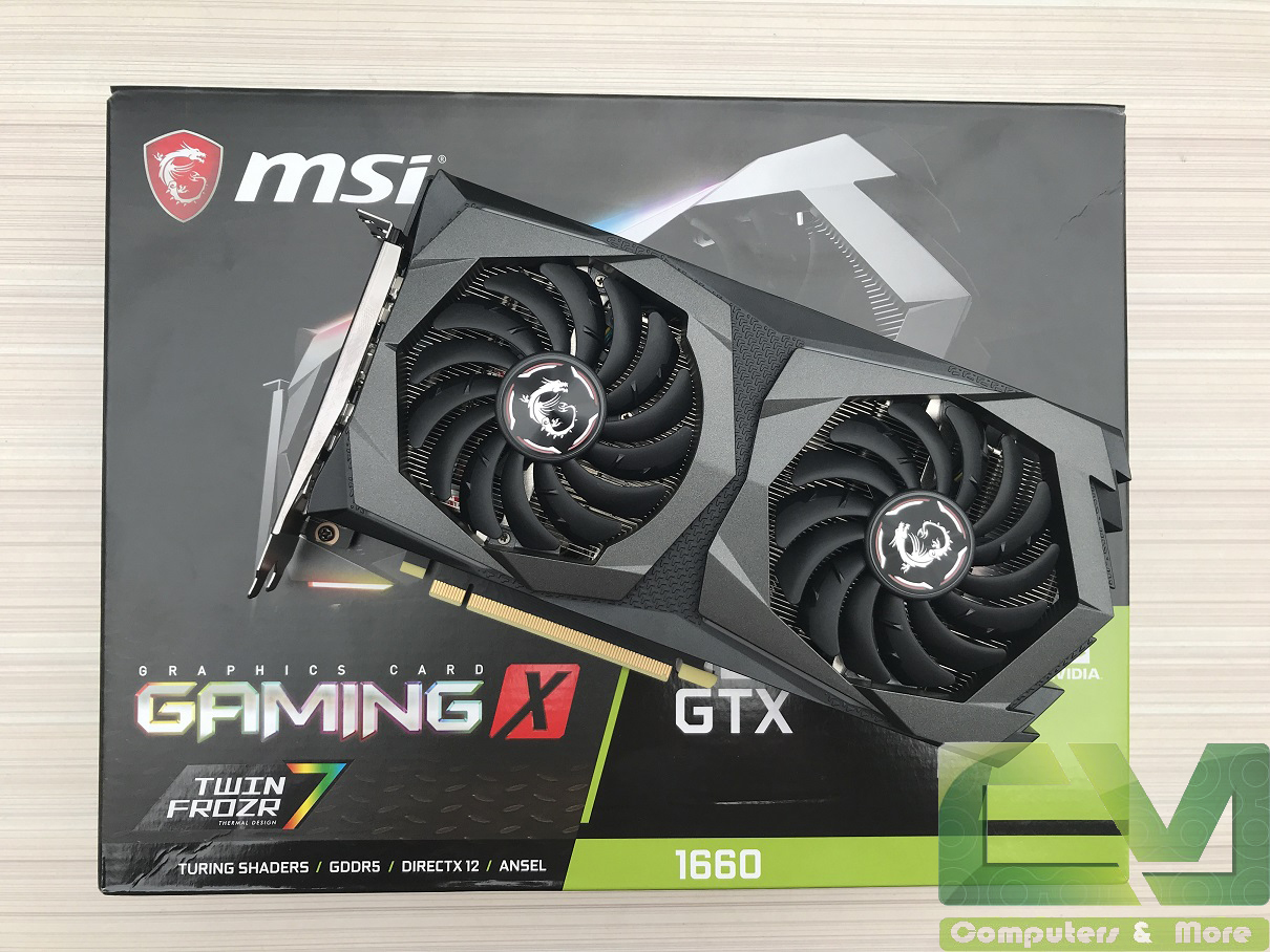 Computers and More | Reviews, Configurations and Troubleshooting: MSI GTX 1660 X Review