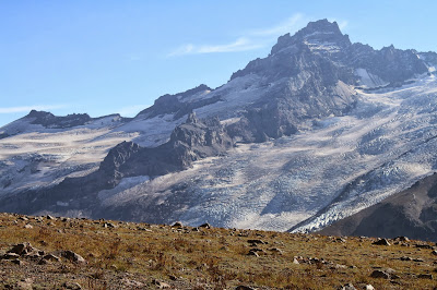 View from Burroughs Mountain to Little Tahoma