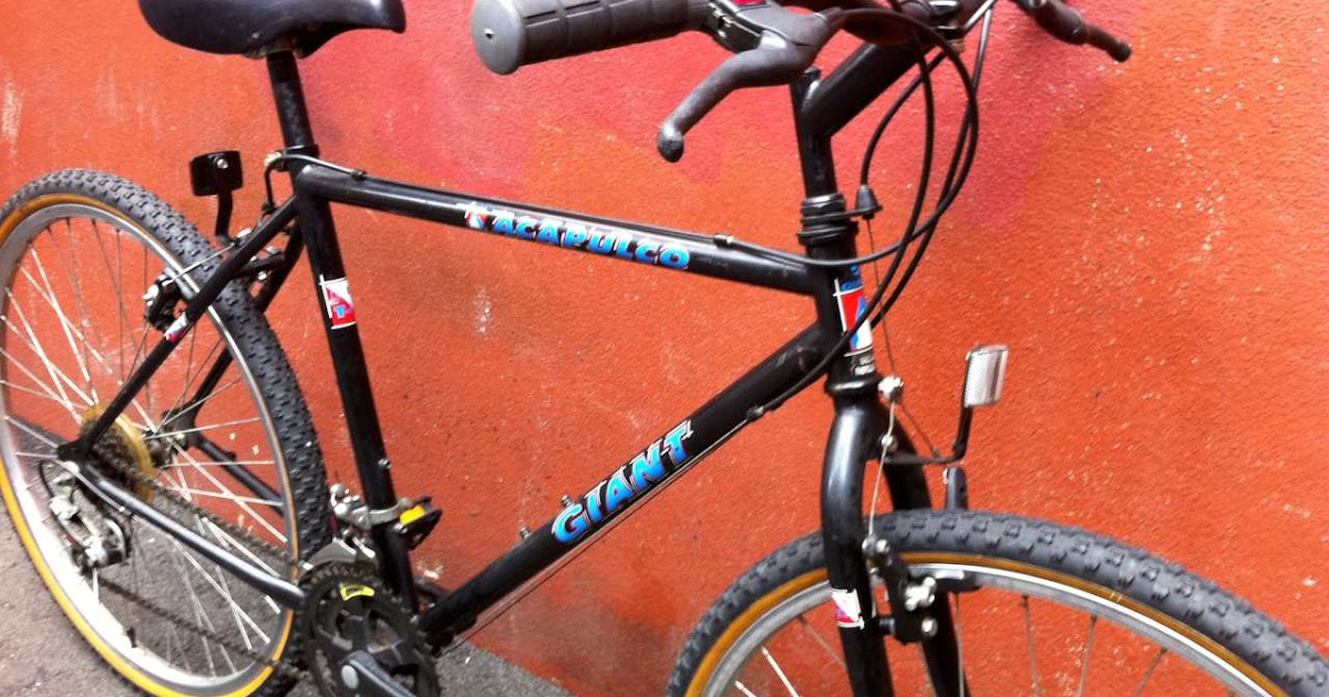 Bike Boom refurbished bikes Early 90's Giant Acapulco mountain bike
