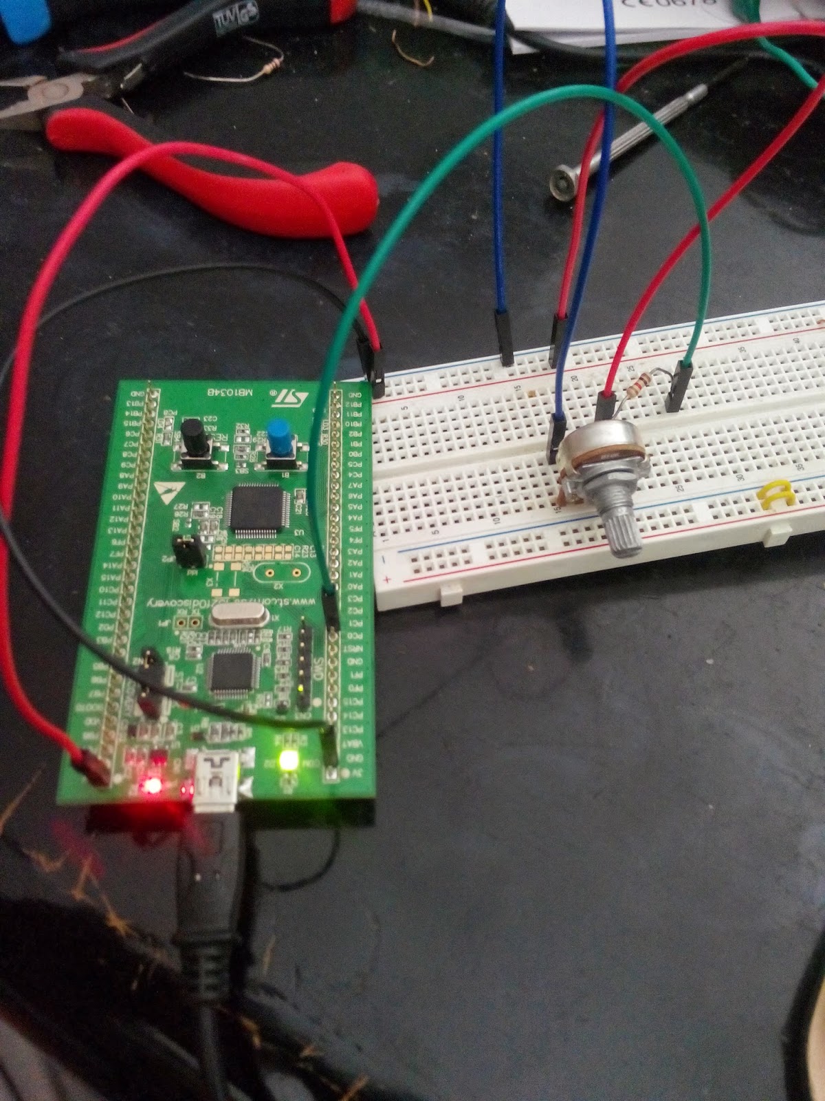 Elektronik Klavuzu: Stm32f0 Discovery Board ADC Kullanımı