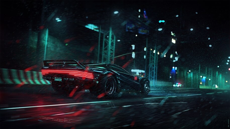 Cyberpunk 2077 Car 4k 32280 Wallpaper