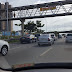 Colisão entre veículos na rodovia BR-101 embaixo à passarela do Hiper sentido Arena das Dunas