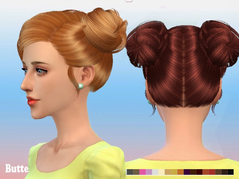 My Sims 4 Blog Butterflysims 78 Hair For Females