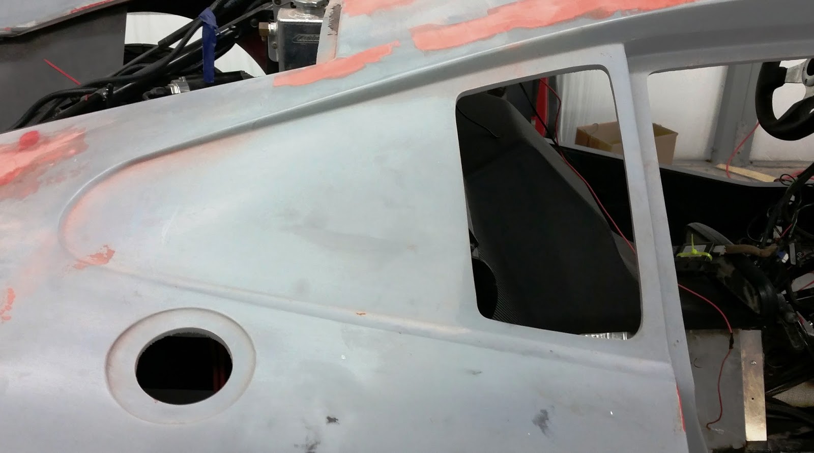 Super Car Build Wing Window NACA Ducts (optional component)