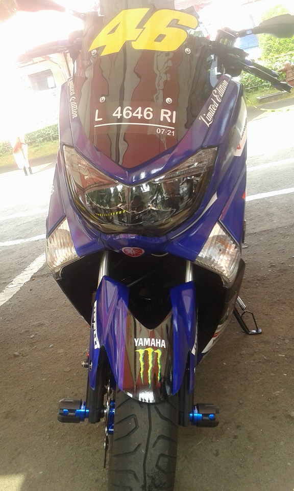 Modifikasi Ringan Yamaha NMax Monster Racing di Urban Style 2016