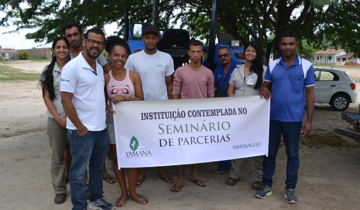 Seminário de Parcerias da Jacobina Mineração entrega três projetos