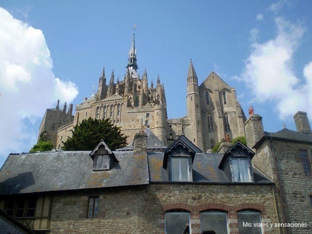 Abadía Monte Saint-Michel, Normandia (Francia)