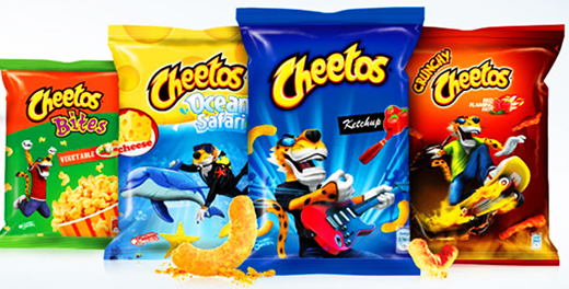 Embalagem de Cheetos Assado - Lua Parmesão