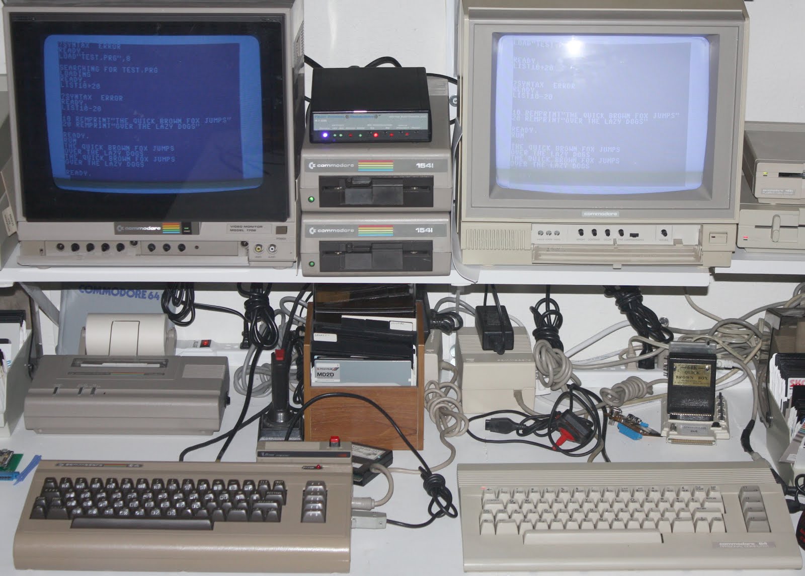 Hook up Commodore 64