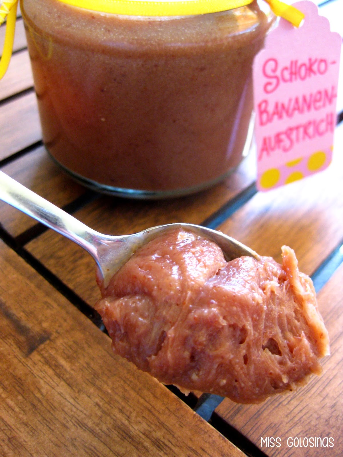 Miss Golosinas: Schoko-Bananen-Aufstrich