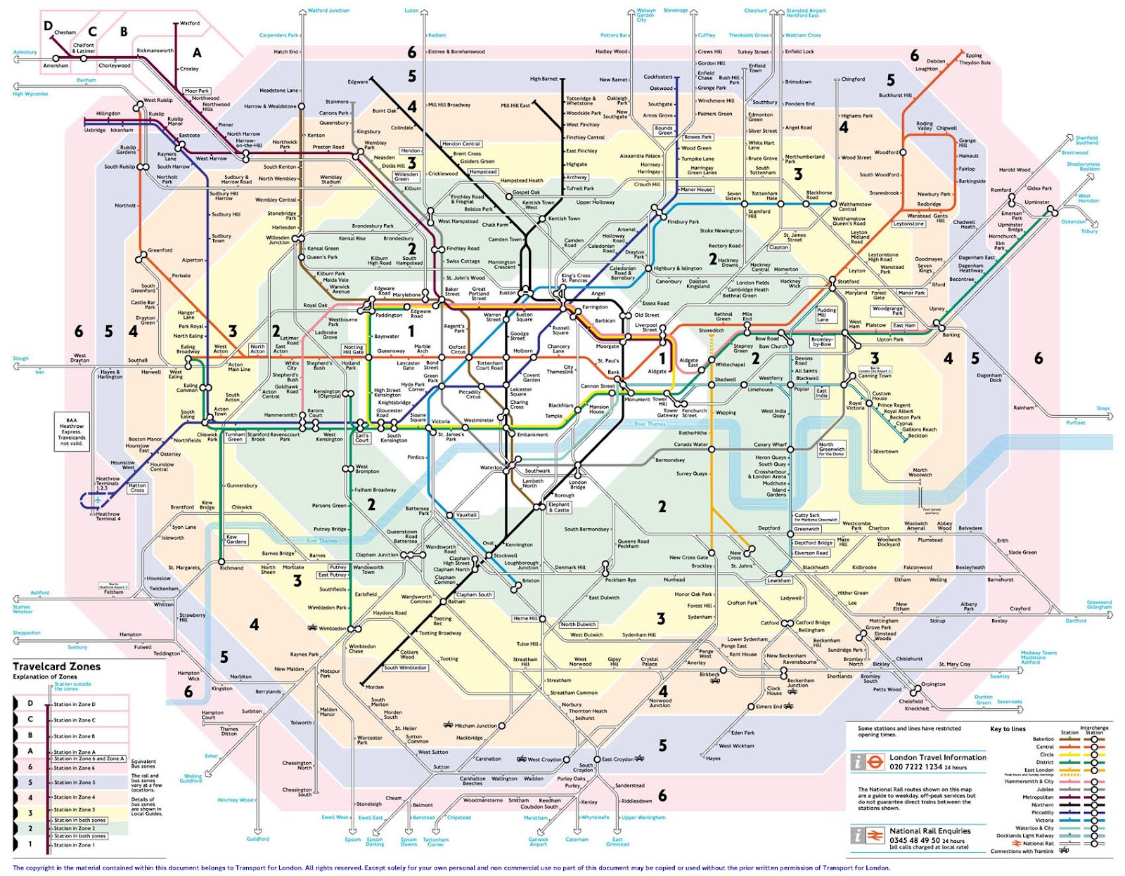 Mapas de Londres - Inglaterra | MapasBlog