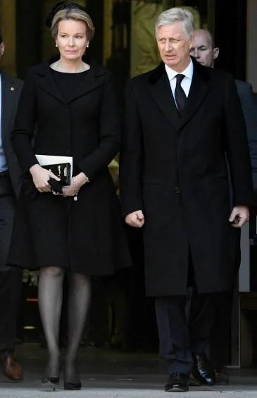 King Philippe, Queen Mathilde, Princess Astrid, Prince Lorenz and Prince Laurent