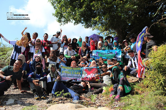 Program Hiking Gabungan 2 Hill 1 Day Hikers Tawau, Lahad Datu Dan Sandakan Anjuran Muslimah Hikers Sempena Boikot Pesta Arak