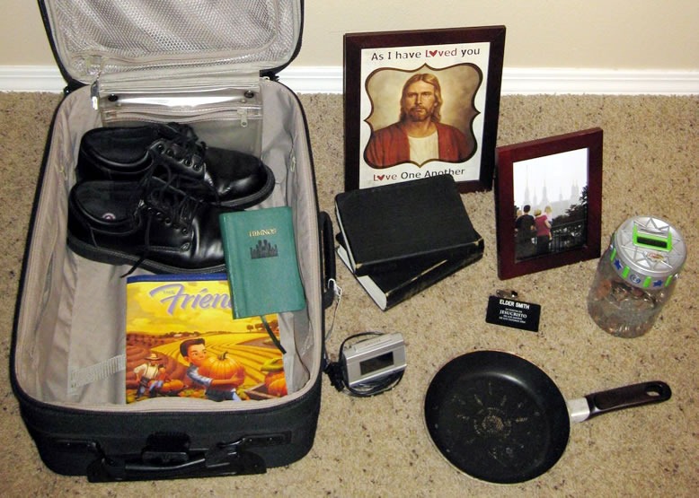 Pergler's Primary Place Missionary Suitcase Sharing Time