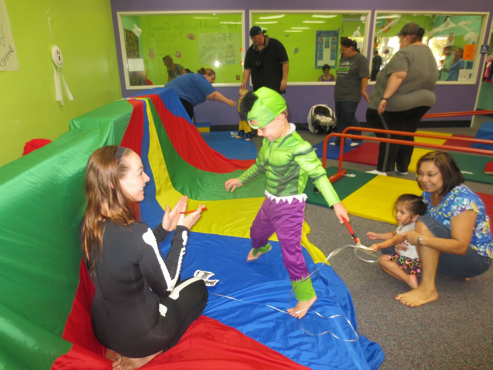 Team Kingman Part 2 Little Gym Halloween Party