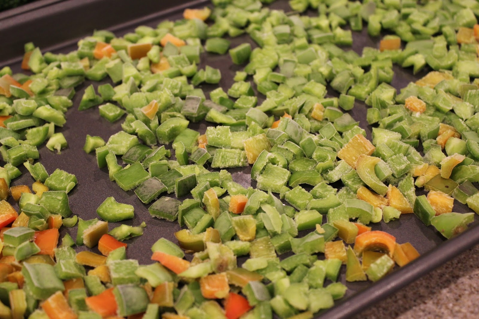 ~Ohio Thoughts~: Freezing Green or Sweet Bell Peppers