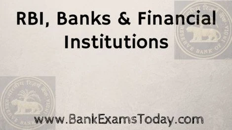 rbi and financial institution