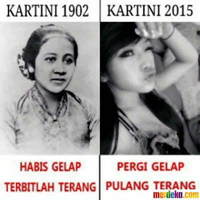 10 Meme 'Hari Kartini' Ini Menggema di Media Sosial, Kok Gini Amat Ya!