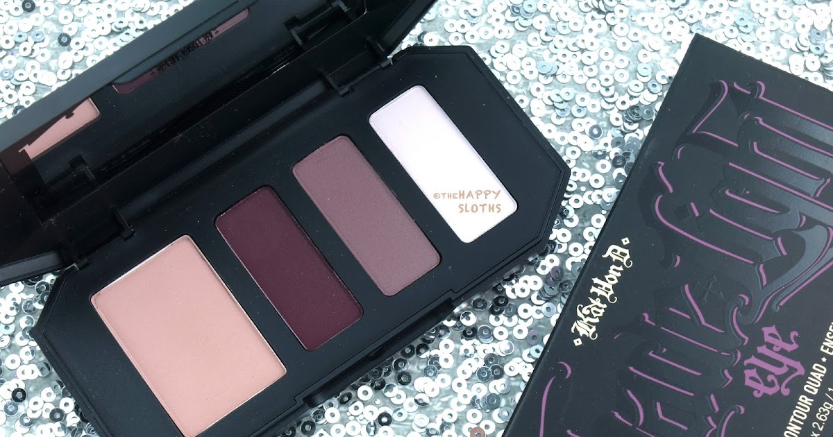 Kat Von D Shade Light Eye Contour Quad In Plum Review And