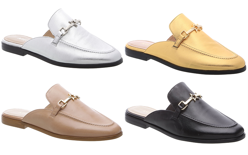 sapato mule arezzo