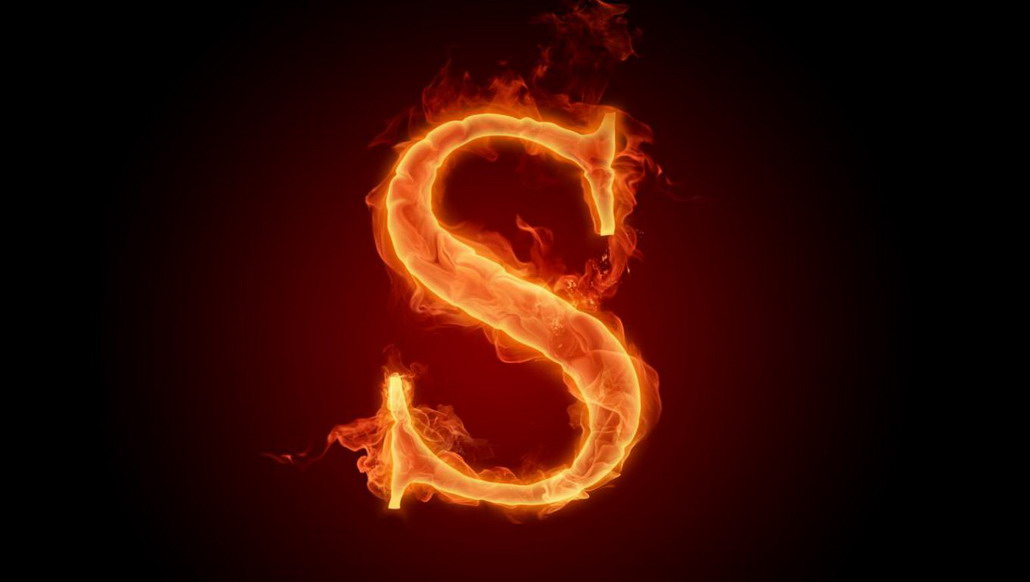 Fire Alphabet Wallpaper | Maceme Wallpaper