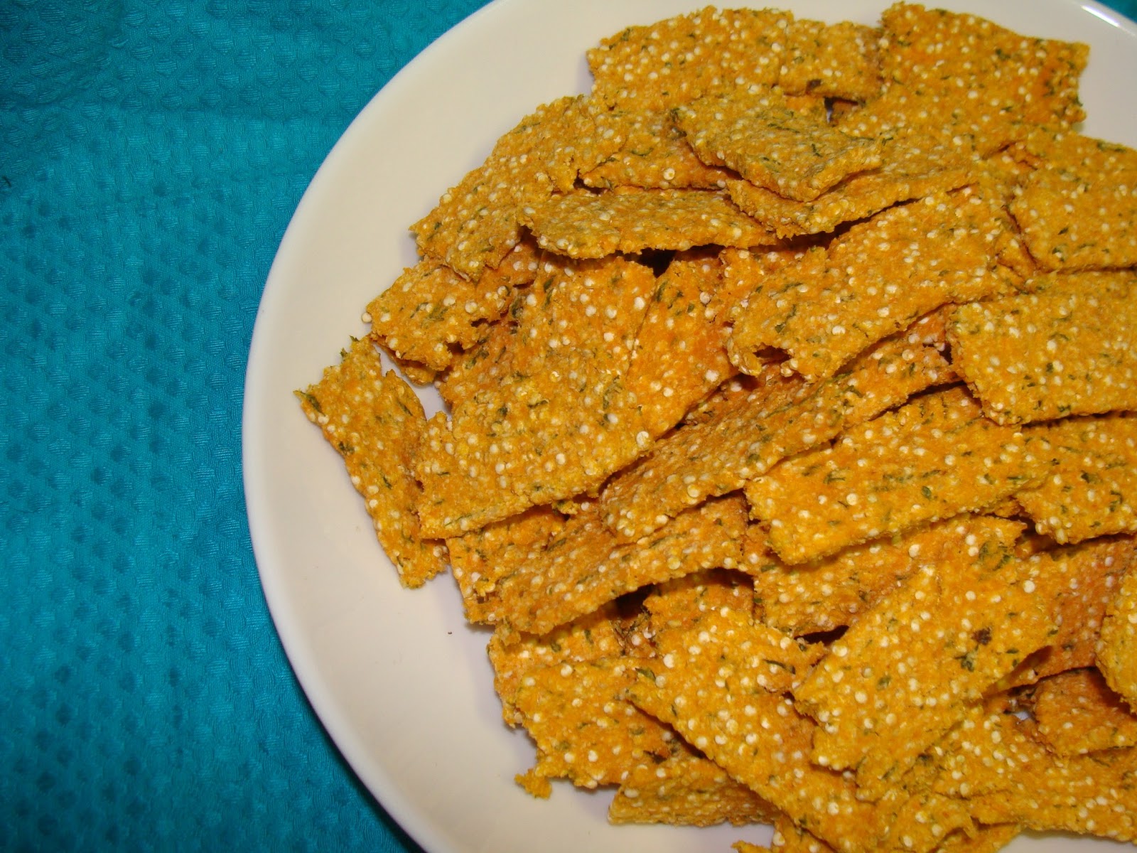Tasty Tuesday Quinoa Crisps with Rosemary Salmon Dog Treat Recipe