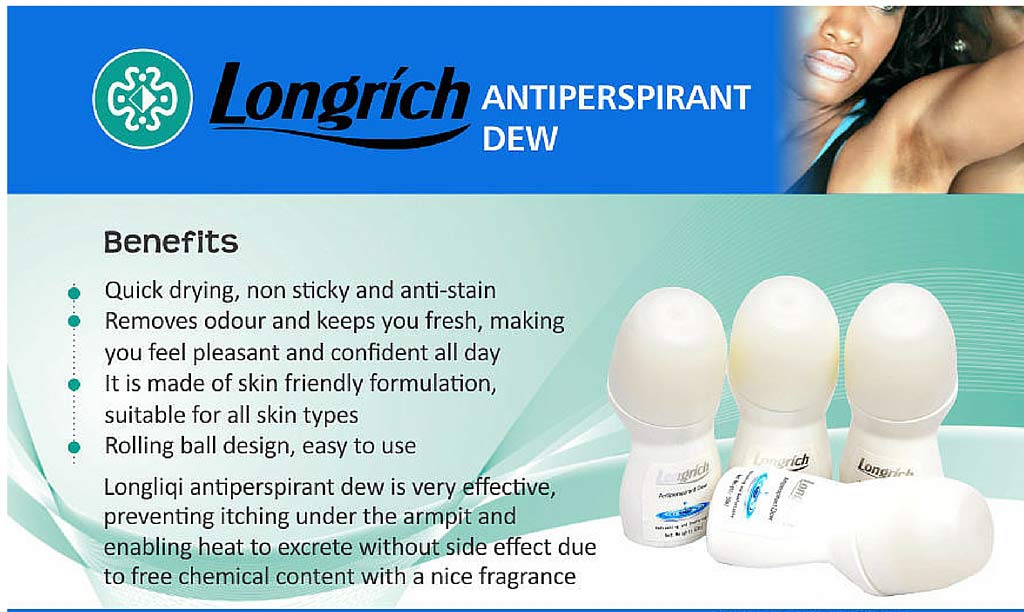 Longrich (Longliqi) Antiperspirant dew