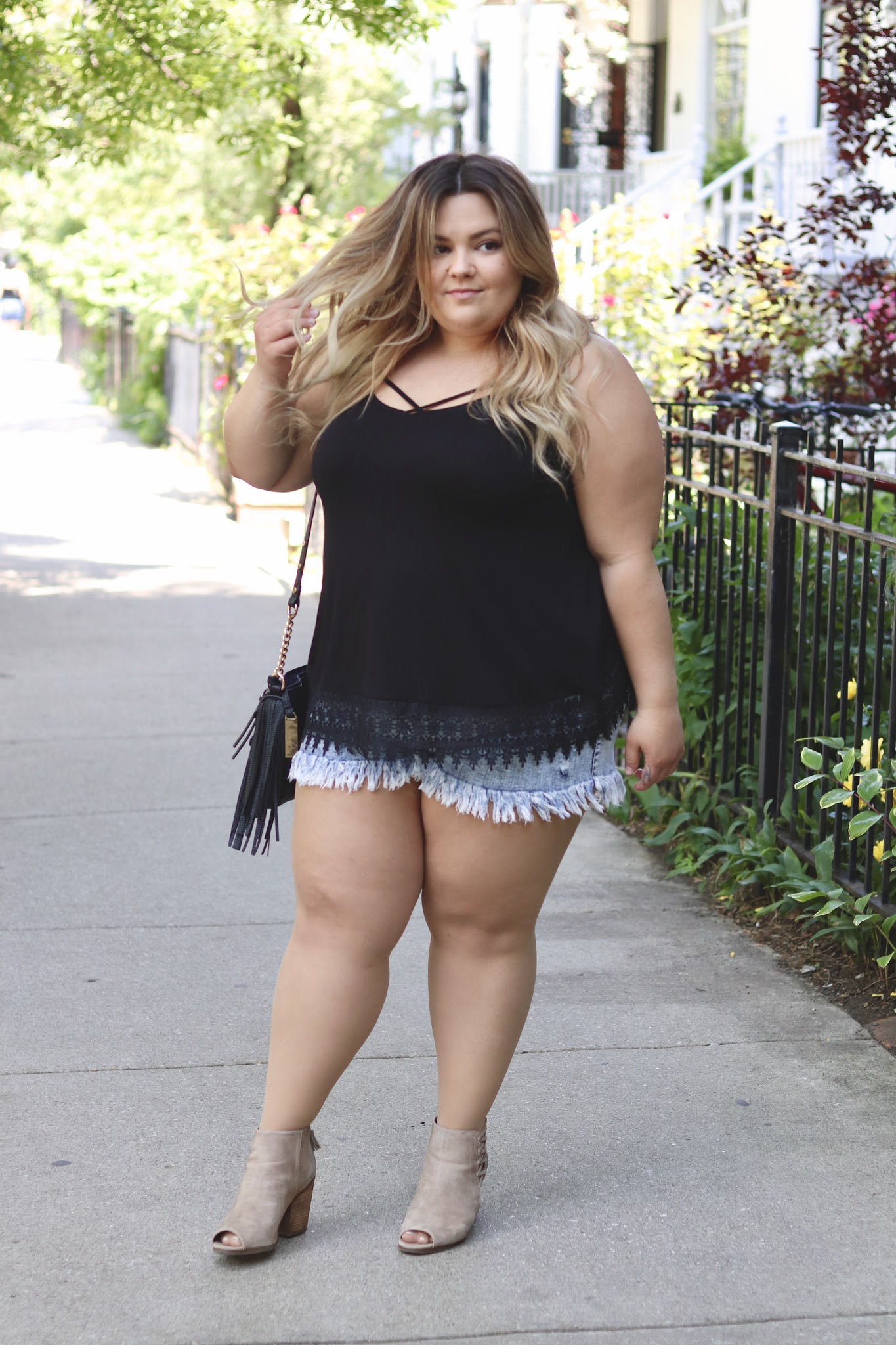 Natalie in the City shares here favorite chub rub help and tips from plus size opaque tights to anti-chafe shorts and balms.
