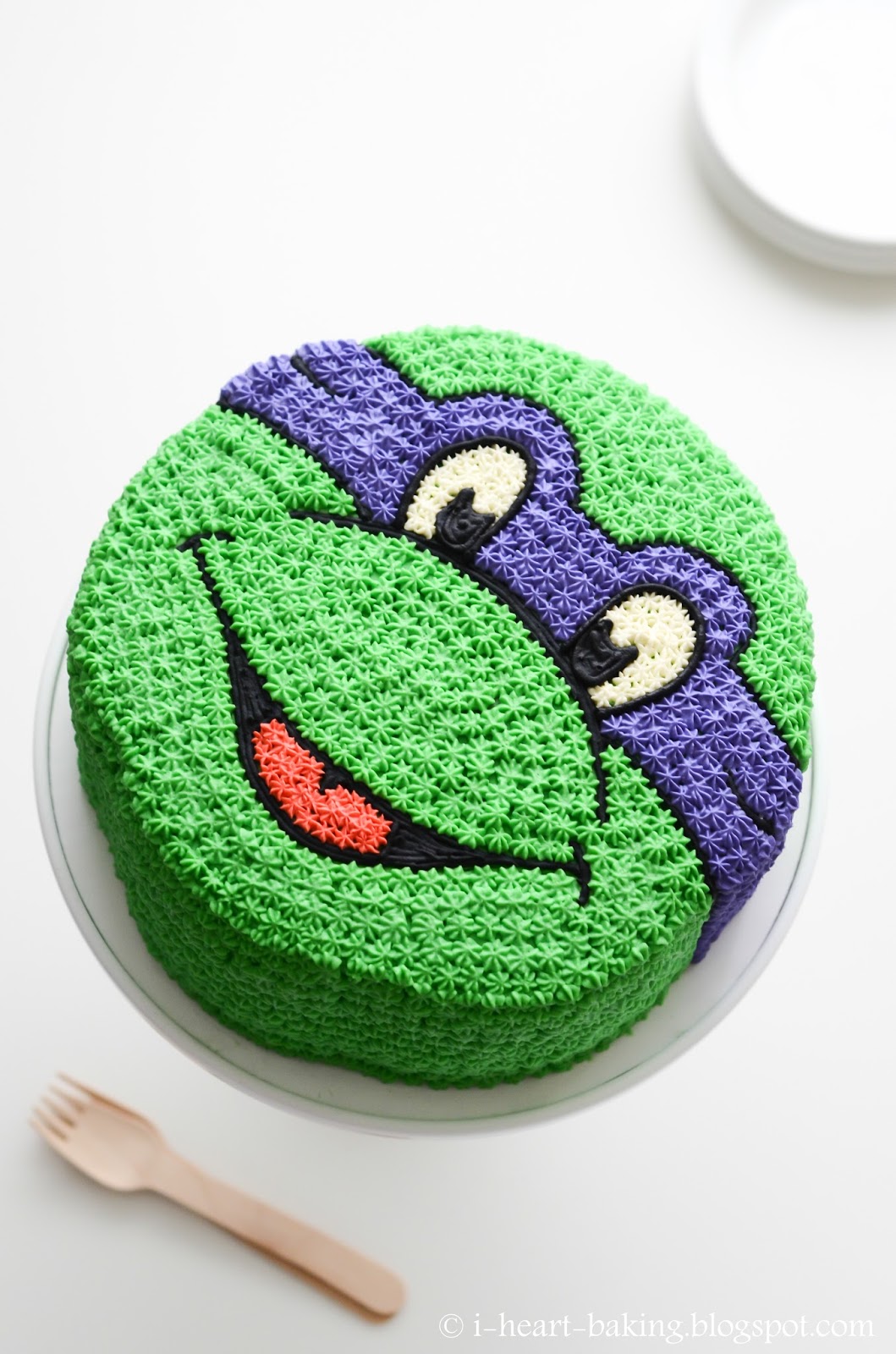 i heart baking! teenage mutant ninja turtle cake
