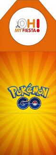 Pokemon: Imprimibles e Imágenes Gratis para Fiestas Pokemon Go: Para marcapáginas