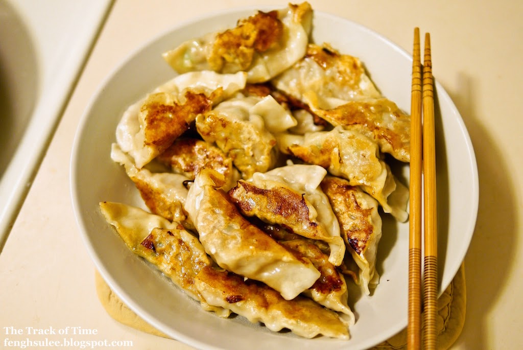 Trader Joe's Pork Gyoza Potstickers The Track of Time